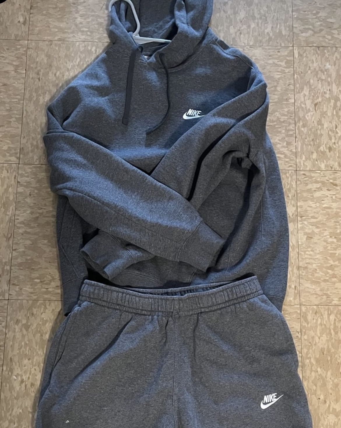 Dark Heather Nike Fleece