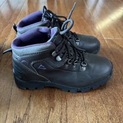Women’s Hiking Shoes By Alpine, Size 6.5 & 7.5 Dark Brown 