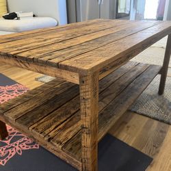 Solid Wood Coffee Table