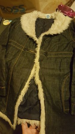 Roxy girls size 10 Jean Jacket