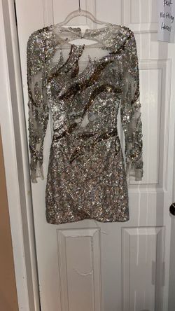 Rhinestone bedazzled dress