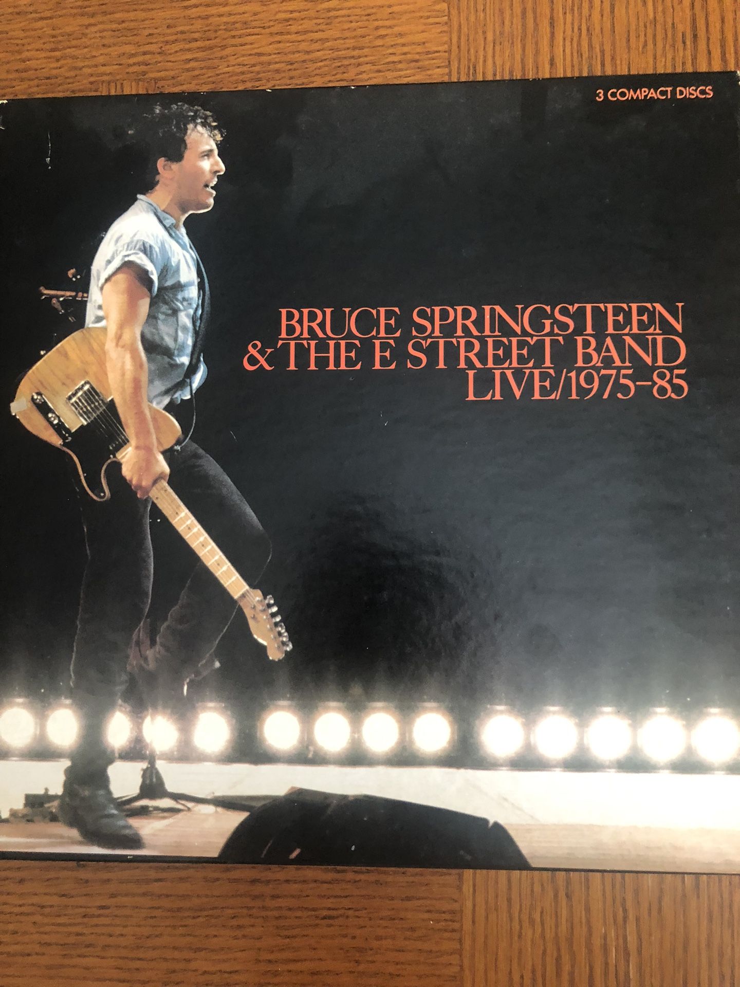Vintage CD Set Bruce Springsteen & The E Street Band Live 3 CD