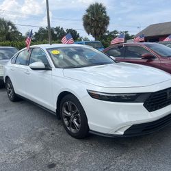 2023. HONDA ACCORD EX  $2000 Down
