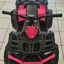 Kids ATV 4-Wheeler, 24 Volt 4WD Ride On Toys for Big Kids w/ 2 Seater, 4x200W Motor, 5.6Mph Max Speed