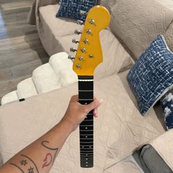 (Used) Excellent Condition Allparts Fender Licensed rosewood maple neck 1950s FAT relic vintage 9.5 C Stratocaster neck