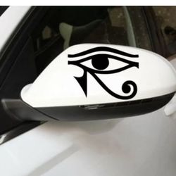 Car Vinyl Sticker Horus Egyptian God Eye Wall Window Car Styling Waterproof Removable Auto Decorative Sticker