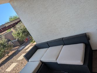 7 piece outdoor sectional couch