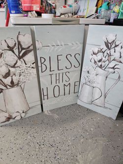 3 set of frames/ farmhouse decor