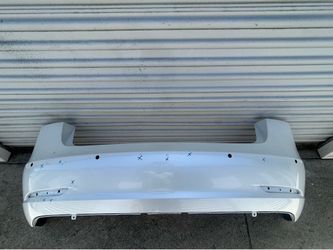 Tesla Model 3 Rear Bumper Cover With Holes for Sensors 2017 TO 2021 Used Oem