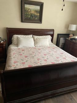 King size bed frame
