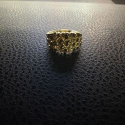 10k Nugget Ring