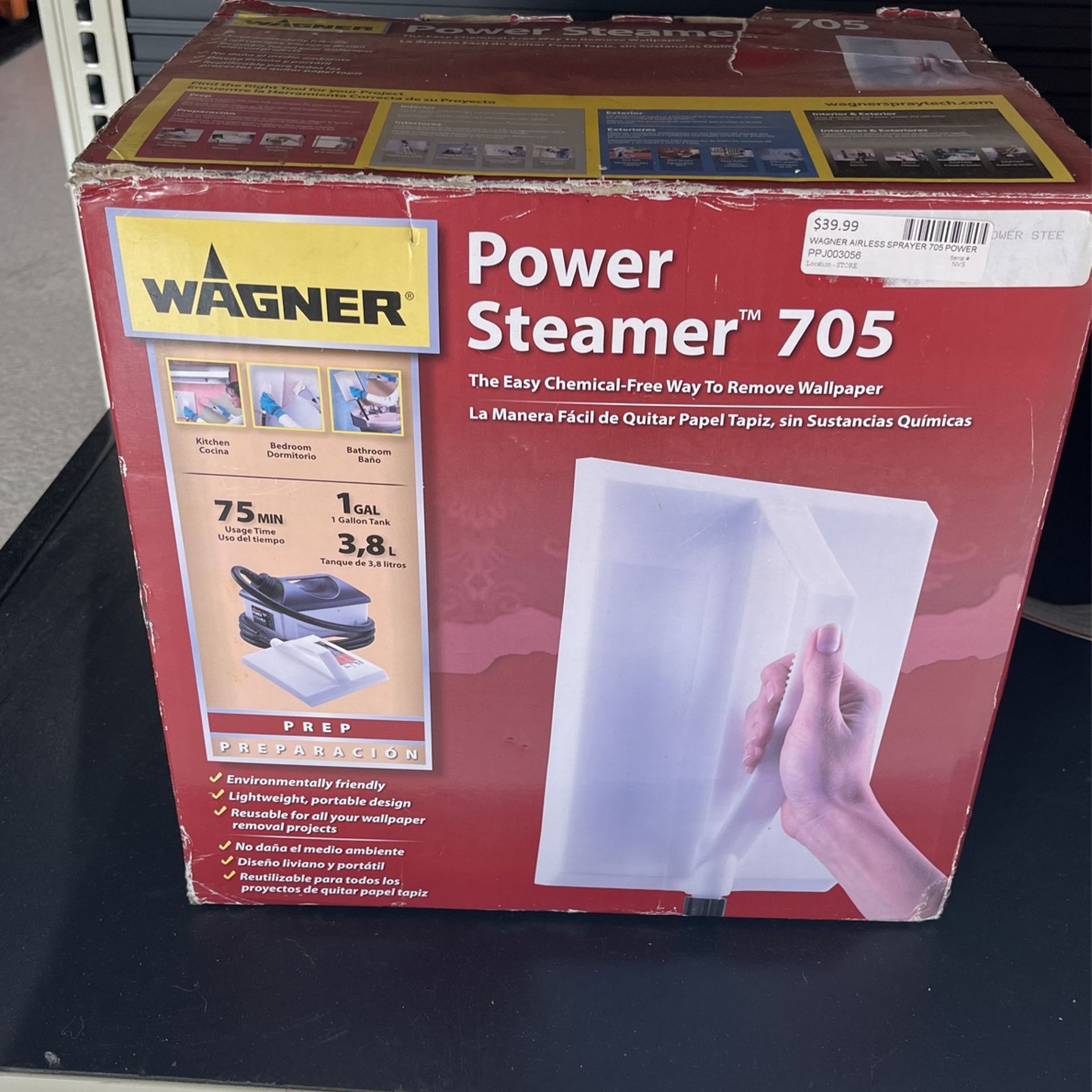 Wagner power steamer