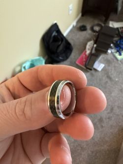 Chrome graphite Ring