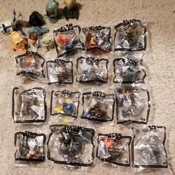 $30 Star Wars M.happymeals Figurines. #1,2,3,6,7,8,9,10,11,12,13,14,15,17,18.