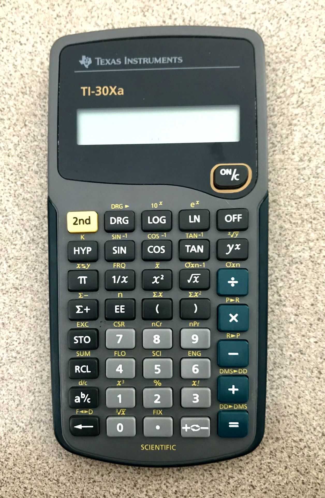 Texas Instruments TI-30Xa Solar Scientific Calculator
