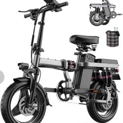 Foldable Electric Bike Removable Battery