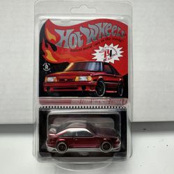 Hot Wheels RLC Red Line Club Ford Mustang 1993 Mustang Cobra R Fox Body