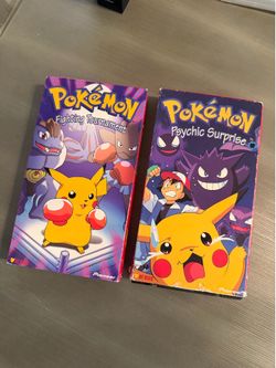 2 pokemon VHS Lee la descripción