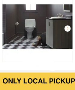 🌒 KOHLER Santa Rosa 12 in. Rough In 1- Piece 1.28 GPF Single Flush Elongated Toilet in White Seat Included #4643