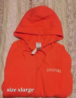 PINK Victoria's Secret Zip-Up Hoodie XL