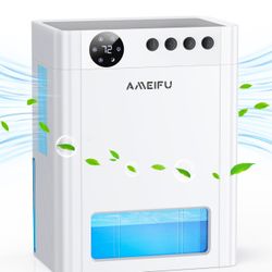 Dehumidifier, AMEIFU 1100 Sq. Ft Dehumidifier for Basement with 135 OZ Water Tank, Quiet Dehumidifier for Bathroom Bedroom Home Room RV Closet with Au