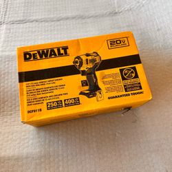 📌DEWALT 20-volt Max Variable Speed Brushless 1/2-in square Drive Cordless Impact Wrench) 👉PRECIO FIRME NO MENOS👉$120