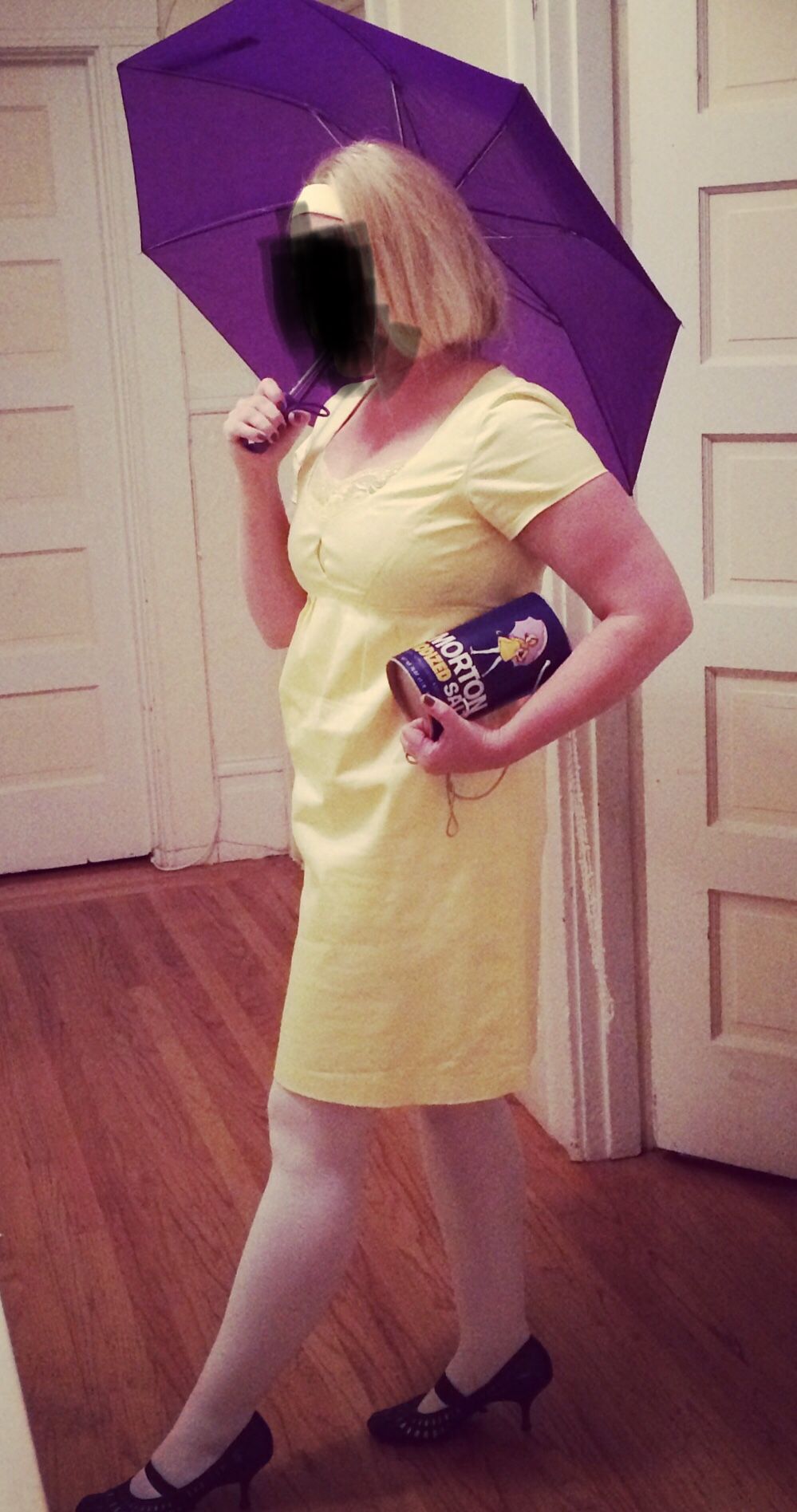 Morton salt girl Halloween costume