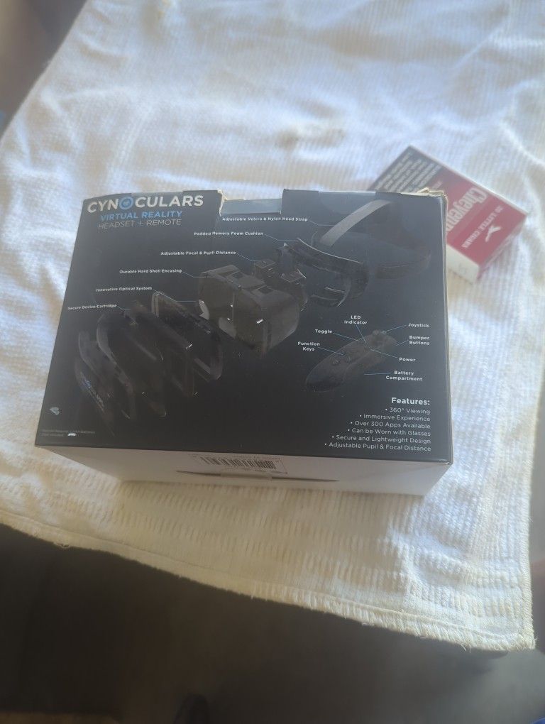 Cynoculars Virtual Reality Headset/Remote