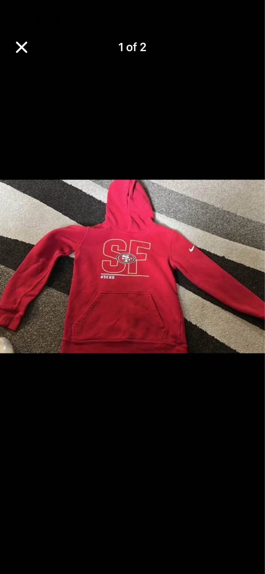 49Ers  Hoodie Size Small