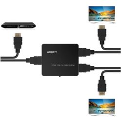 Aukey 2 Way HDMI Splitter HA-H01 Supports 1080p and 3D 