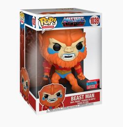 Master Of The Universe "Beast Man" Huge Funko Pop 10in
