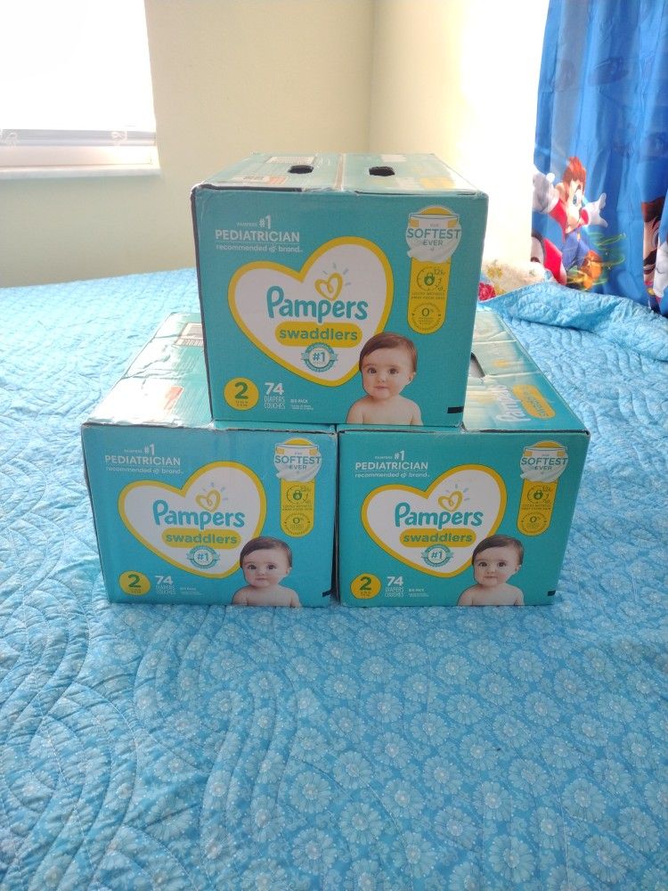 Pampers Swaddlers diapers 