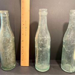 Antique 1910s Pepsi Cola Bottle, Norfolk Va  set of 2, 3rd free