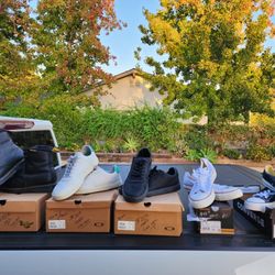 Boots & Tennis Shoes 2 New Pairs 4 Used Pairs