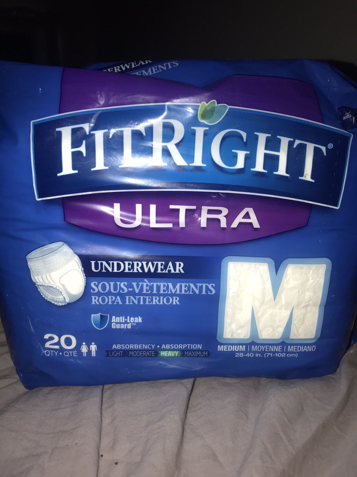 Adult depends underwear