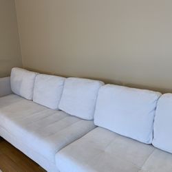 TWO 3 SEATER SOFA SET