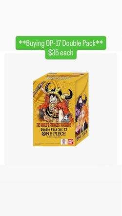 **Buying One Piece OP17 Double Pack**