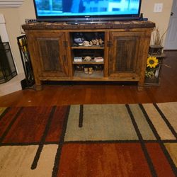 Rustic Entertainment Center 