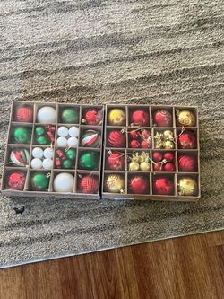 Christmas Ornament Set new 5 each available 30 pc