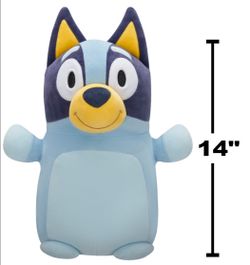 New plush toy dimensions are about 14 inches tall