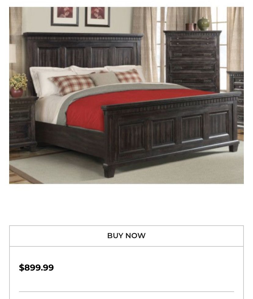 King Size Bed Never Used