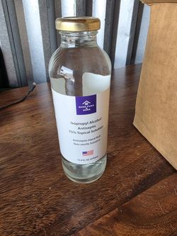 3 Cases Isopropyl Alcohol 75% (470ml Bottles) – Bulk Lot