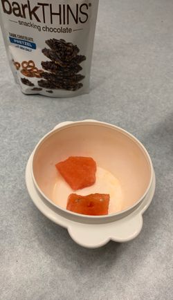 Two pieces watermelon (container not included)