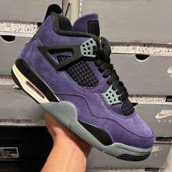 Jordan 4 Lakers (Size 5.5Y, 6.5Y, 7Y, 10, 10.5, 11, 12)