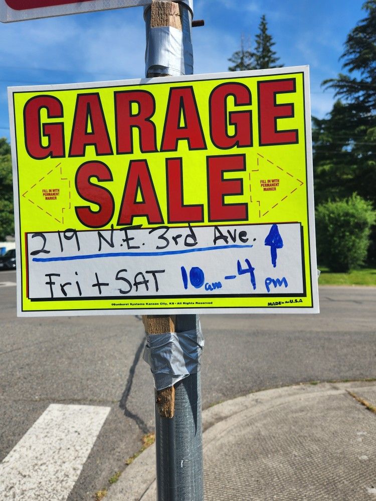 YARD SALE