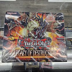 Legacy Of Destruction Booster Boxes Yugioh