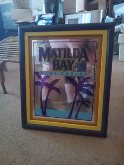 16"X19" Matida Bay , Wine Cooler Mirror 