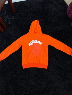 Legacy orange spider hoodie large
