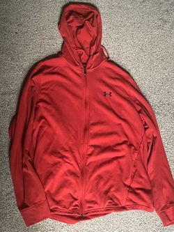 Under Armour  Hoodie Red Large