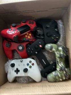 Game controllers all together